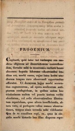 De hepatis abscessu : Diss. inaug. med. chir.