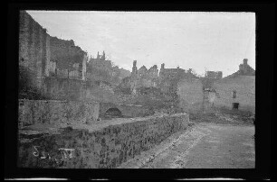 Craonne (Dep. Aisne, Frankreich): "Ruinen" in der Innenstadt