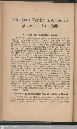 Interessante Partien in der weiteren Umgebung der Bastei