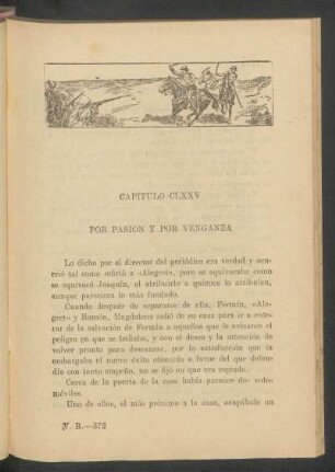 Capítulo CLXXV - Por pasión y por venganza