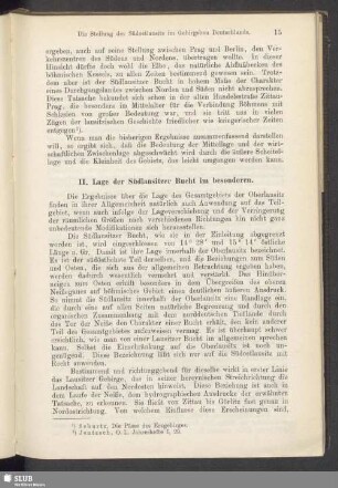 II. Lage der Südlausitzer Bucht im besonderen