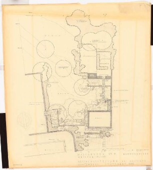 Reichsgartenschau 1939 auf dem Killesberg, Stuttgart: Hausgarten 27 F Gartenplan 1:100
