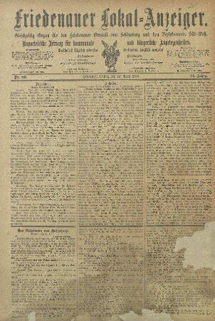 Nr. 86, 12.04.1907