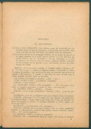 Prólogo : "El Escorpión"
