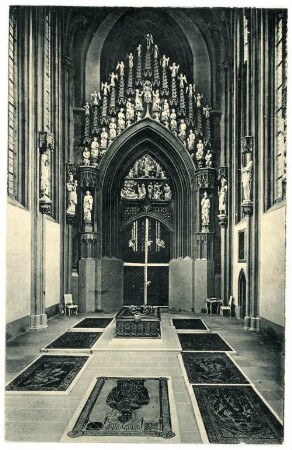 Meißen. Hauptportal und Fürstengruft