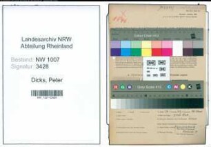 Entnazifizierung Peter Dicks , geb. 06.08.1903 (Kaufmann)