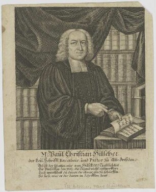 Bildnis des Paul Christian Hilscher
