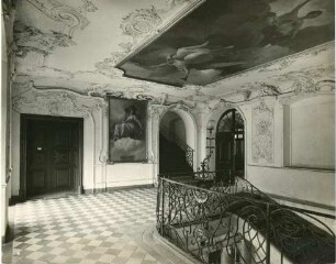 Treppenhaus der ehemaligen Reichsabtei