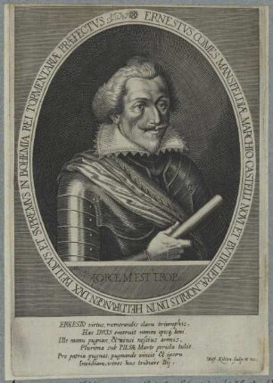 Bildnis des Ernestvs, Comes Mansfeldia
