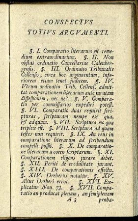 Conspectus Totius Argumenti.