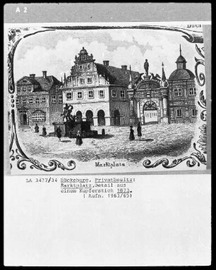 Marktplatz in Bückeburg