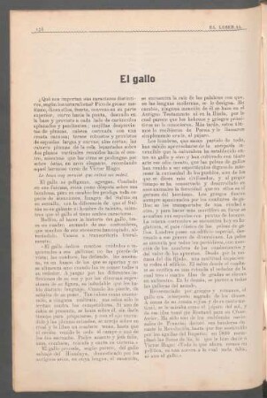 El gallo