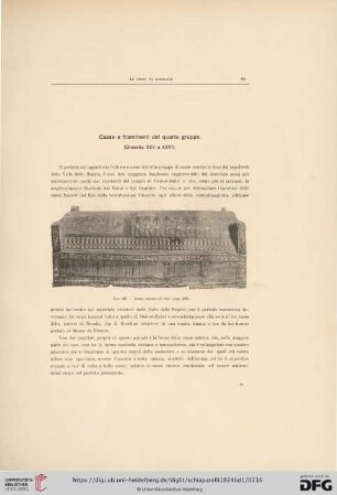 Casse e frammenti del quarto gruppo