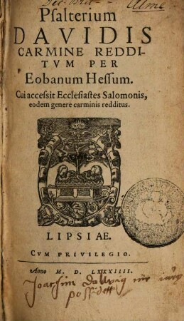 Psalterium Davidis