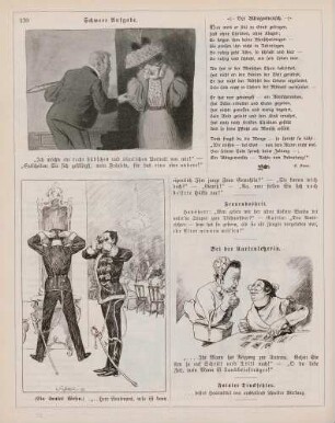 "Schwere Aufgabe" "(Ein ideales Wesen)" "Bei der Kartenlegerin"