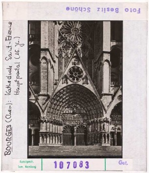 Bourges: Kathedrale Saint-Etienne, Hauptportal