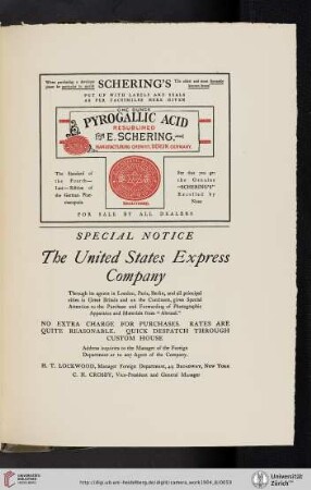 E. Schering [Pyrogallic Acid]