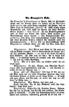 An Kranzler's Ecke