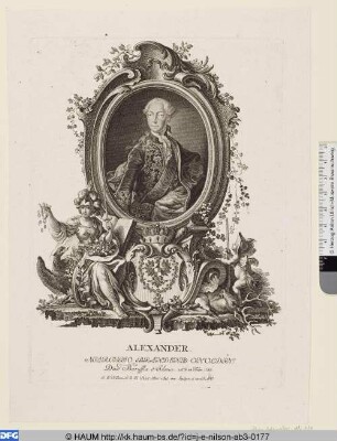 Karl Alexander Markgraf von Brandenburg-Ansbach