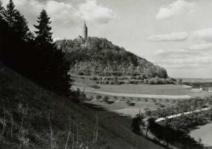Seitenroda, Leuchtenburg : Seitenroda. Leuchtenburg. Ansicht von Südwesten