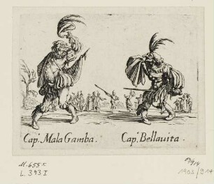 Capitaine Mala Gamba - Capitaine Bellavita, Blatt 15 der Folge "Balli di Sfessania"