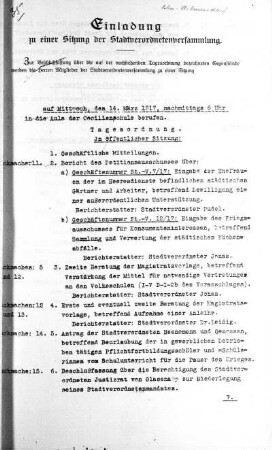 14. März 1917
