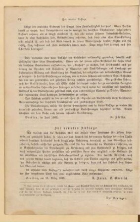 Zur neunten Auflage