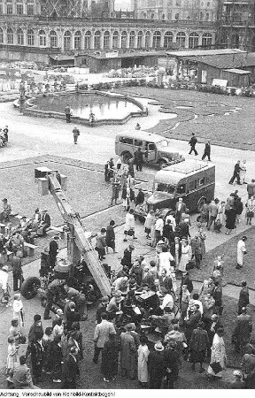 Dresden, Zwinger. Serenade, Juni 1953