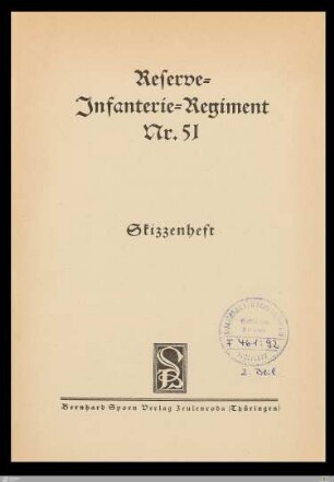 Skizzenheft