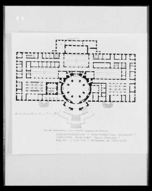 Loyola: Grundriss Santuario de Loyola