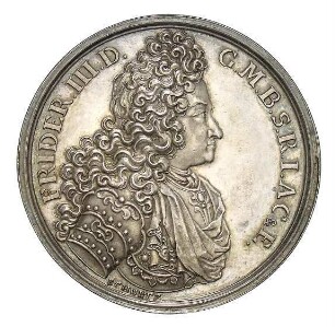 Schultz, Johann Bernhard: Friedrich III. und Sophie Charlotte