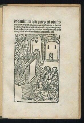 Regula Dominus quae pars (D,S) etc.