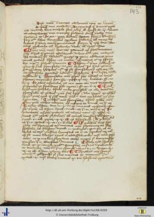 [134r - 139v] Johannes Andreae: Summa super quarto libro Decretalium.