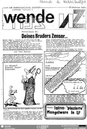 1988,17.Feb.: Wendezeit