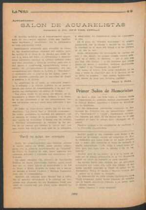 Primer salón de humoristas