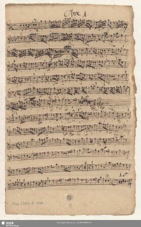 Oboe. 1. [transp.]