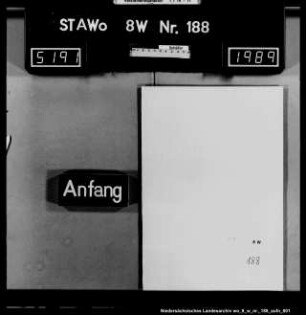 Verkauf von 1 Morgen auf der Königslutterschen Feldmark gelegenen Ackerlandes an den Brauer Carl Anton Culemann