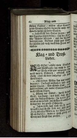 Klag- und Trost-Lieder