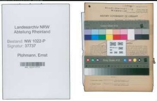 Entnazifizierung Ernst Plohmann , geb. 15.06.1906 (Inspektor)