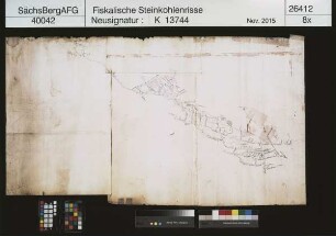 Zauckerode, [Königliches] Steinkohlenwerk, Grubenbaue