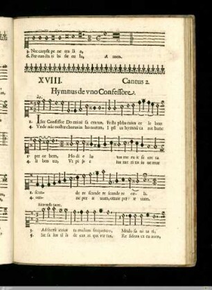 Hymnus de vno Confessore.