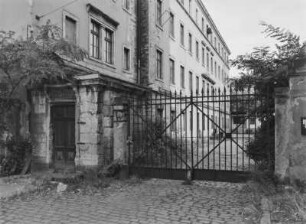 Dresden-Leipziger Vorstadt. Alter Schlachthof, Goethestraße. Wohngebäude