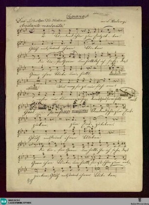 La Juive. Excerpts - Don Mus.Ms. 607 : V (2), orch