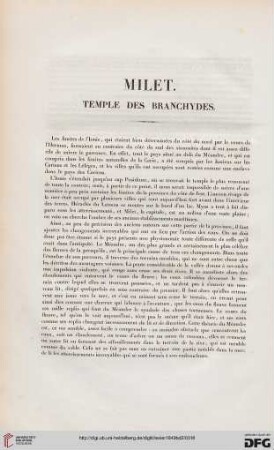 Milet. Temple des Branchydes