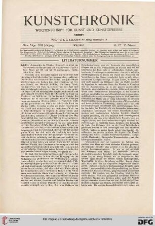 Heft 17 (25. Februar 1910)