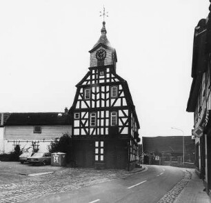 Altes Rathaus (Fachwerkbau); Otzberg, Lengfelder Straße 25