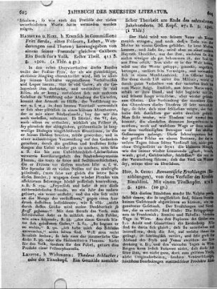Hof, b. Grau: Romantische Erzehlungen (Erzählungen), von dem Verfasser des Rinaldo Rinaldini. Mit einem Titelkupfer. 272 S. 8. 1801.