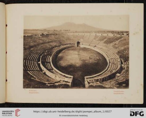 23. Anfiteatro - Amphithéâtre - The Amphitheatre - Amphitheater