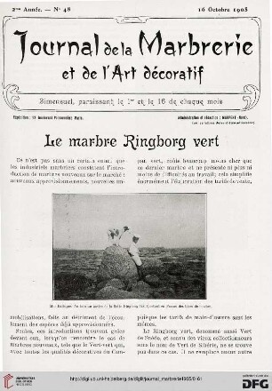 2: Le marbre Ringborg vert