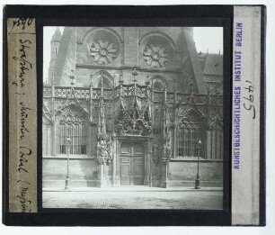 Straßburg, Münster : Portal